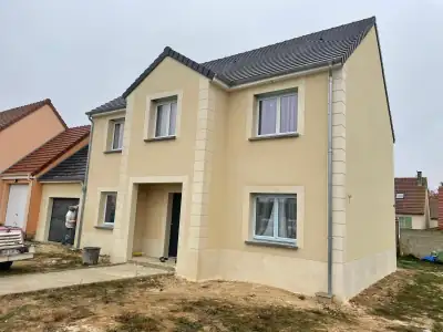 Façade après ravalement (3/4)